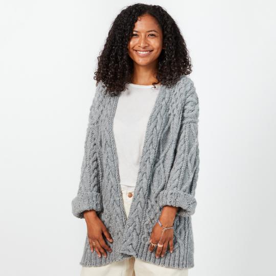 Erika Knight Pattern Quinn Cardigan englisch