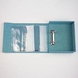 Knools Needle Garage with Zipper bags turquoise