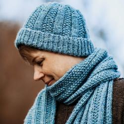 Kremke Anleitung Schal & Mütze Perle Lokk & Skjerf