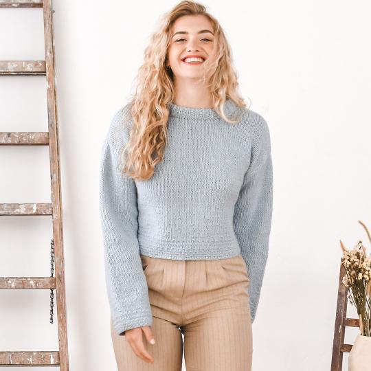 Kremke Soul Wool Opskrift Jette Sweater dänisch