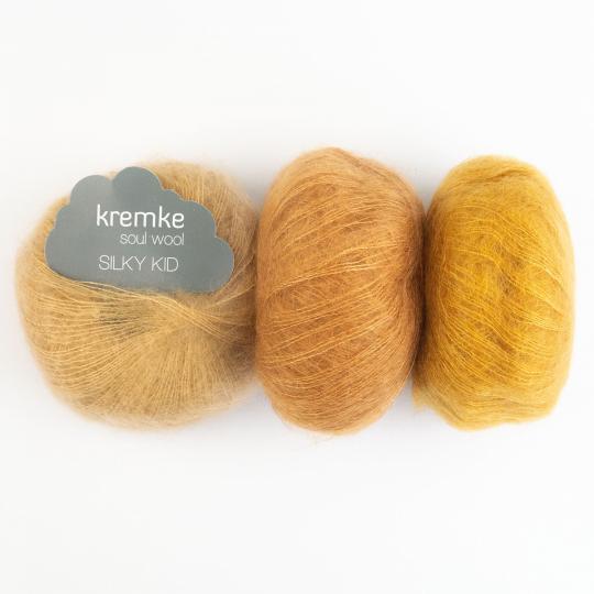 Kremke Soul Wool Silky Kid 25g discontinued Dusty Rose