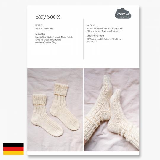 Kremke Soul Wool Easy Socks Flyer deutsch