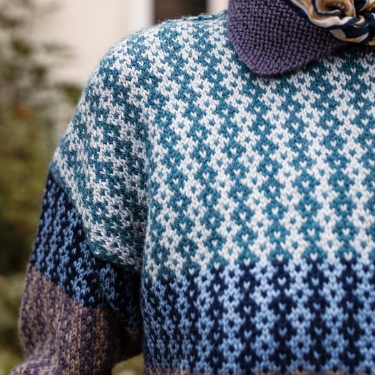 Erika Knight Anleitung Hastings Pullover deutsch