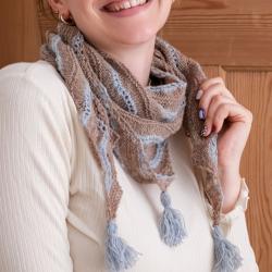 BC Garn Anleitung Loch Lomond Lace Schal