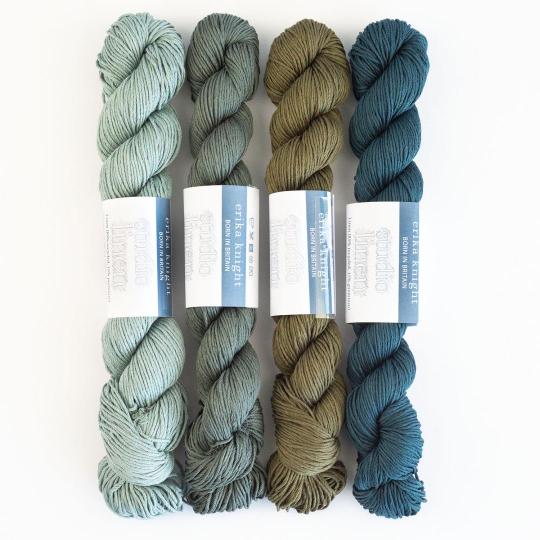 Erika Knight STUDIO LINEN Eco Bone