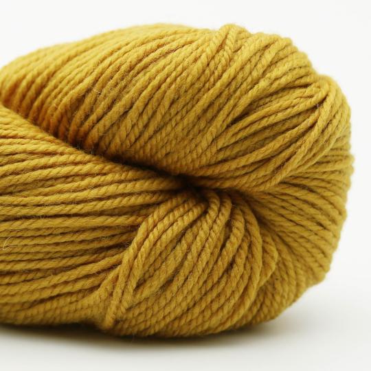 Hey Mama Wolf Skadi Merino d'Arles GOTS AKTION Senf Gelb