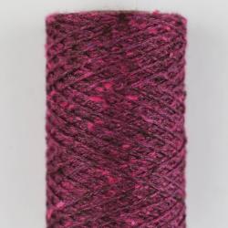 BC Garn Tussah Tweed bordeaux Spule