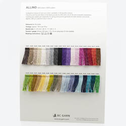 BC Garn Schede colori di BC Yarn 						Allino						