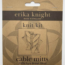 Erika Knight Istruzione banderuole Cable Mitts ENG