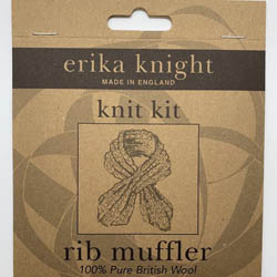 Erika Knight Pattern sleeves Rib Muffler ENG