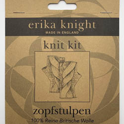 Erika Knight Pattern sleeves Zopfstulpe Deutsch