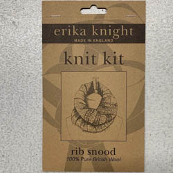 Erika Knight Pattern sleeves Rib Snood ENG