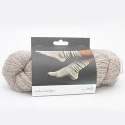 Erika Knight Anleitungsbanderolen KnitKits Socks Wool Local English