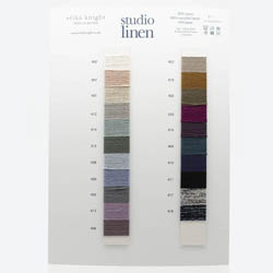 Erika Knight Shade Cards Erika Knight Studio Linen