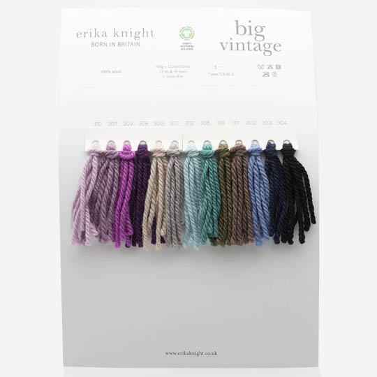 Erika Knight Erika Knight Farvekort Big Vintage GOTS