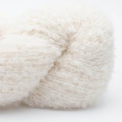 Kremke Alpaka Bouclé natural white