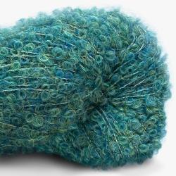 Kremke Alpaka Bouclé turquoise melange