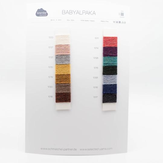 Kremke Carte colori Kremke Soul Wool Babyalpaka