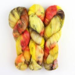 Cowgirl Blues Kid Silk gradient hand dyed Big Yellow Taxi
