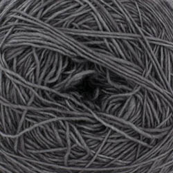 Cowgirl Blues Merino Single Lace solid Charcoal