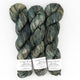 Merino Linen Farbverlauf handgefärbt