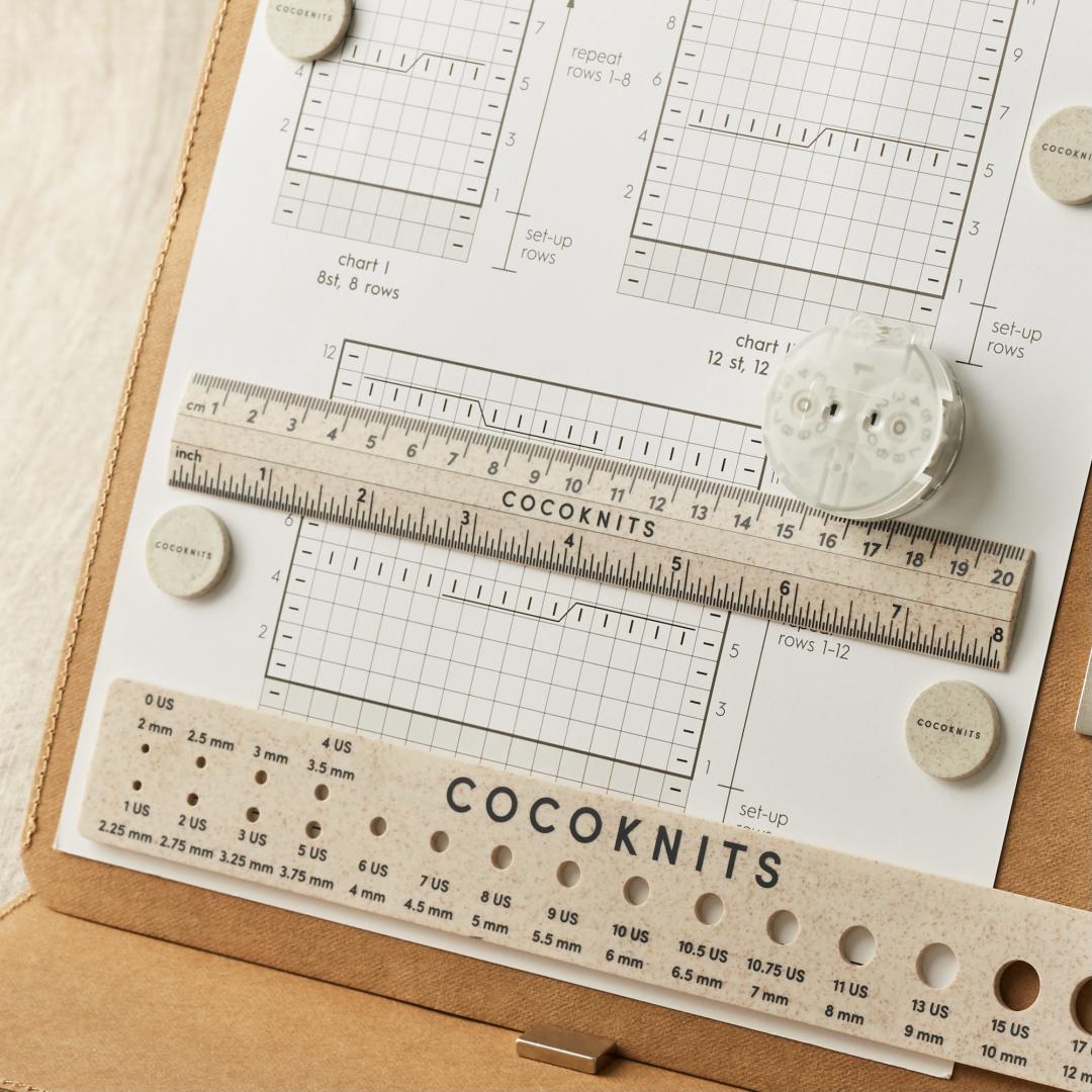 Ruler and Needle Gauge Set