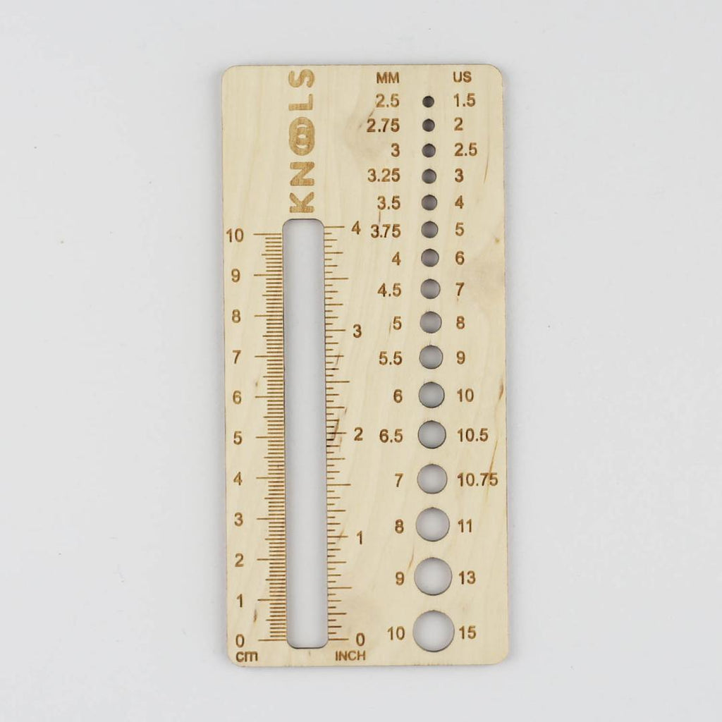 Needle Gauge & Swatch Ruler