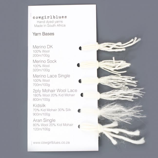 Farbkarten von Cowgirl Blues