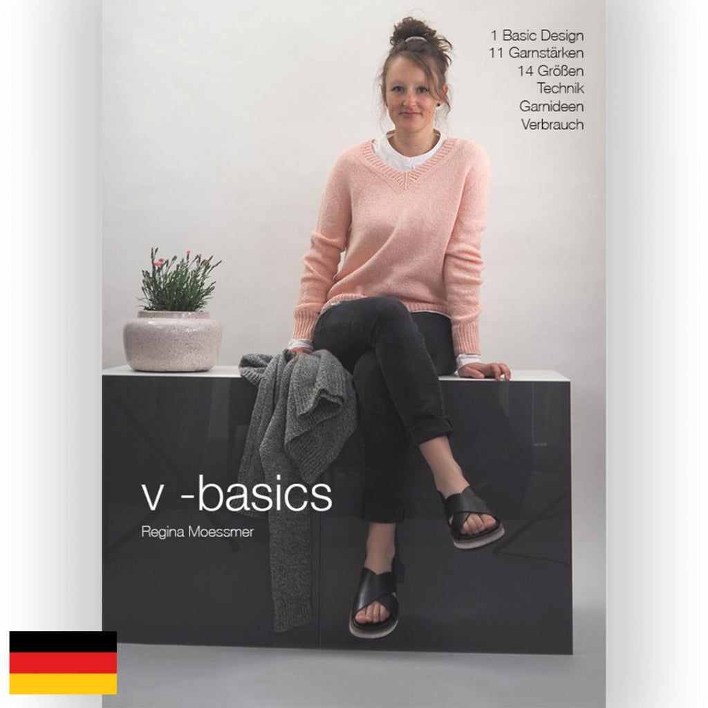 V-Basics Pullover Instruction Book by Regina Moessmer – Selected Yarns