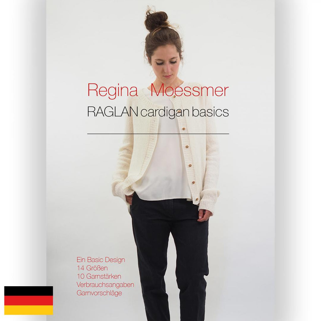 Anleitungsbuch Raglan Cardigan Basics by Regina Moessmer