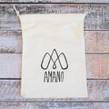 Cotton drawstring bag