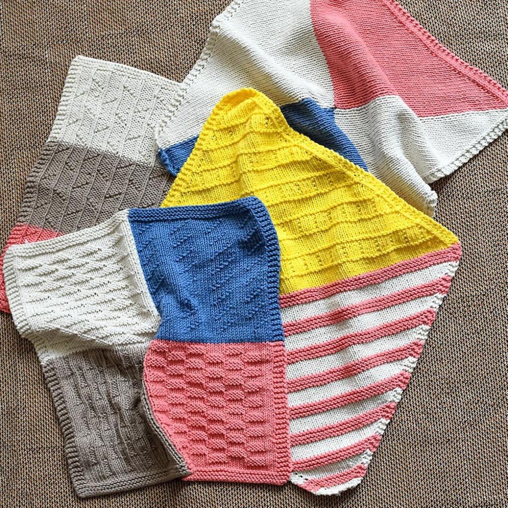 Instructions Dishcloth Set Colourblock