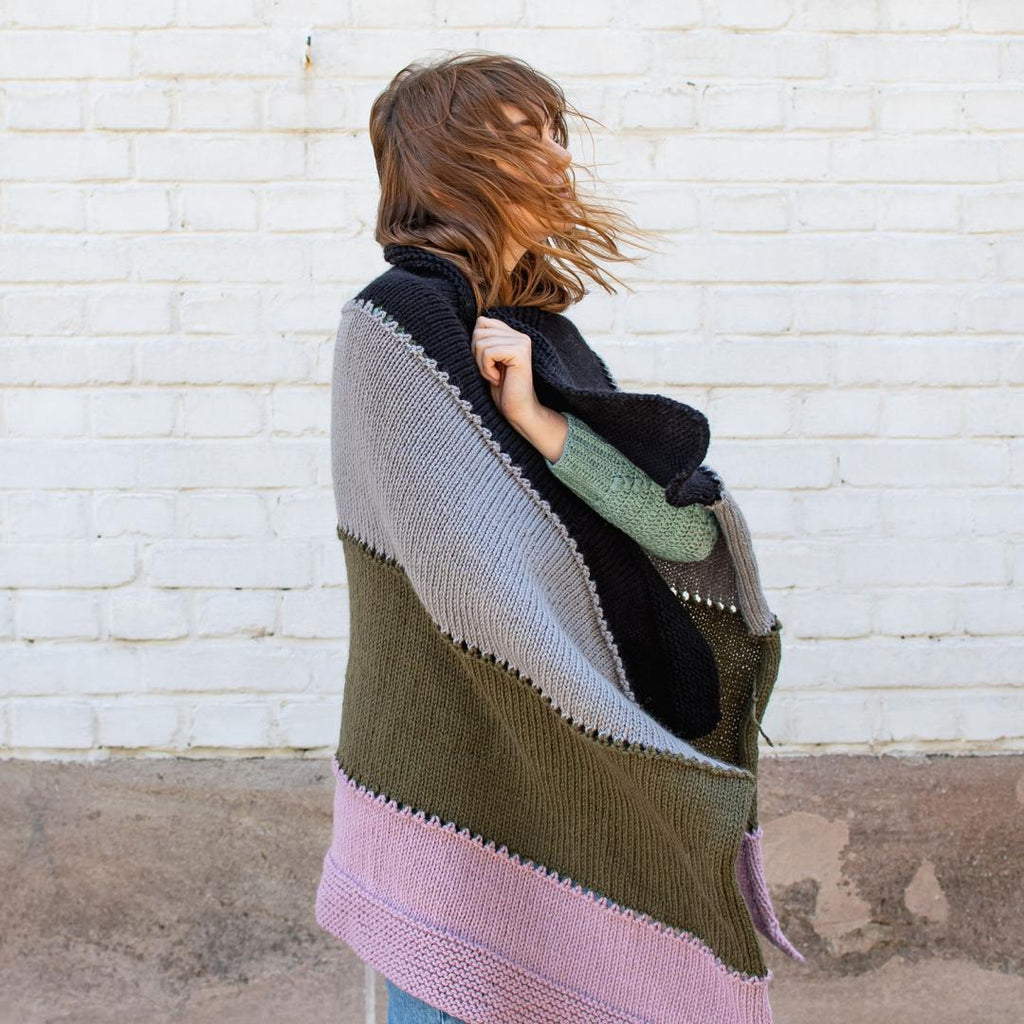 Instructions for Big Vintage Drizzling Blanket