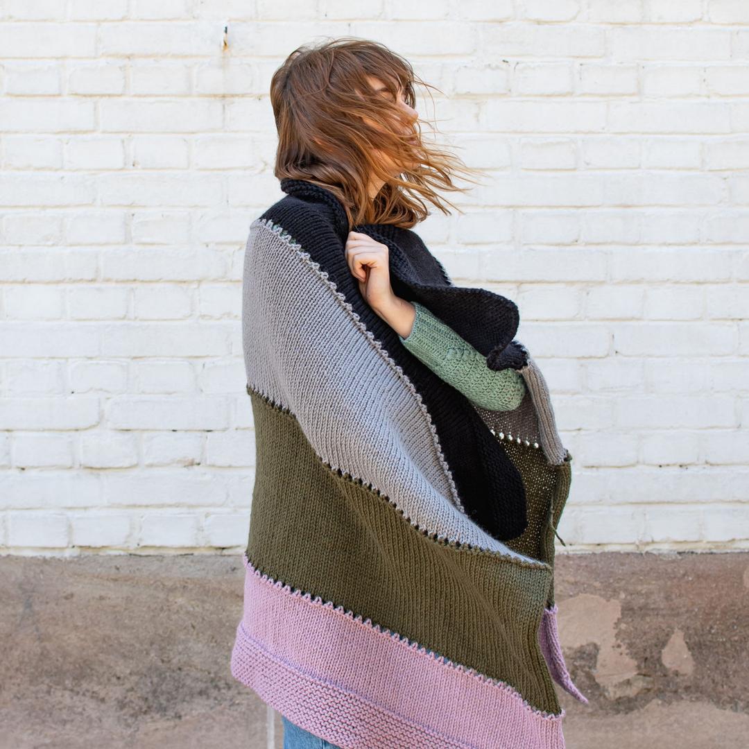 Instructions for Big Vintage Drizzling Blanket