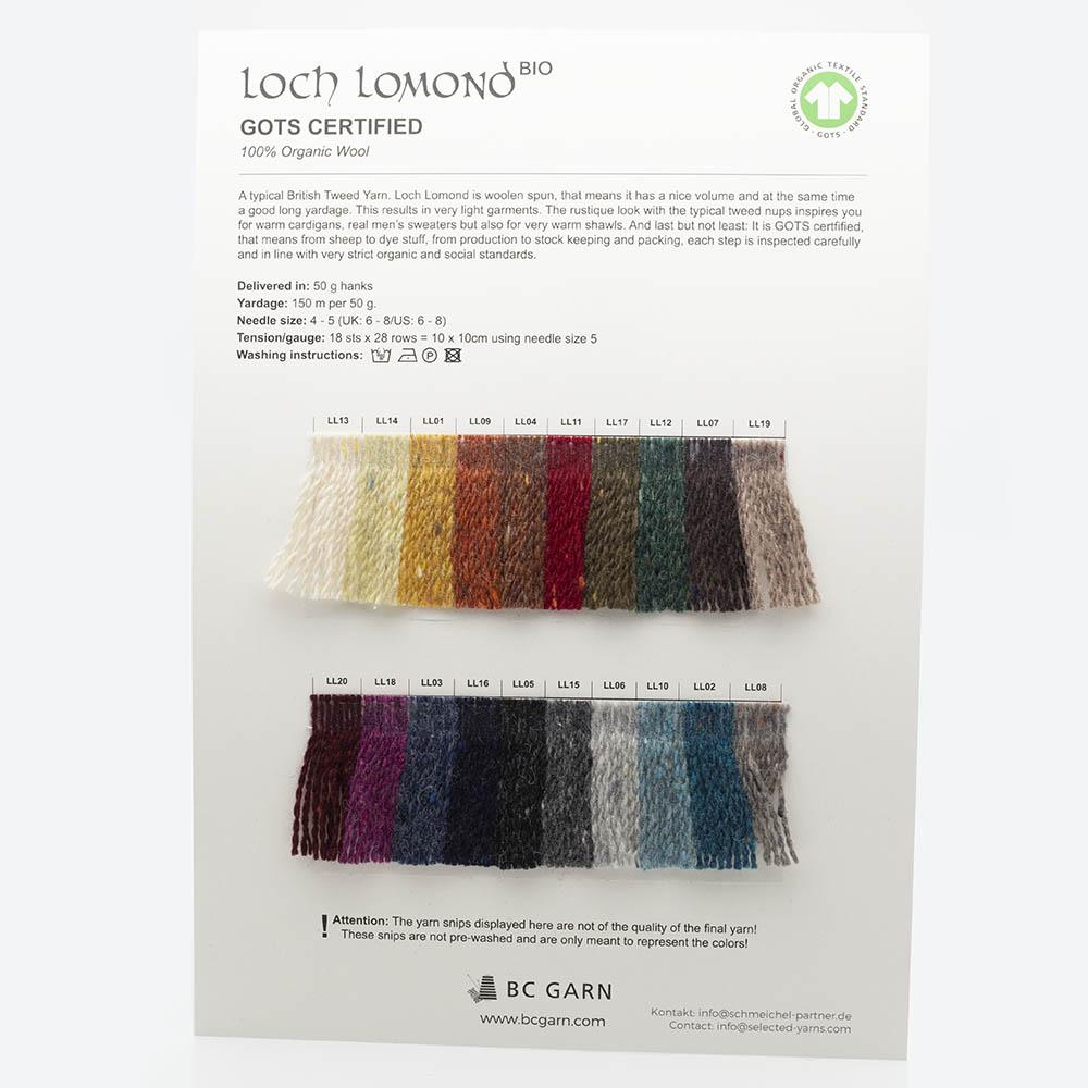 Farbkarten von BC Garn