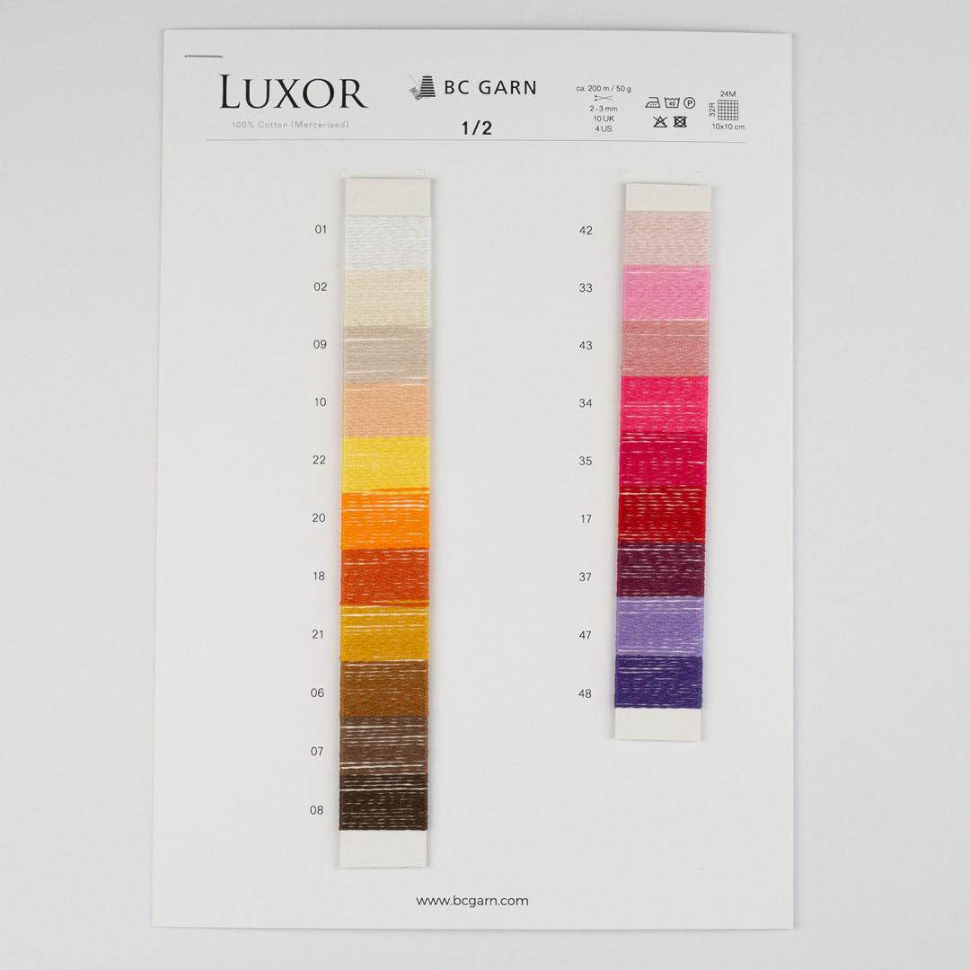 Farbkarten von BC Garn