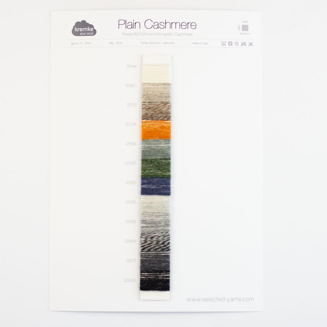 Kremke Soul Wool color charts