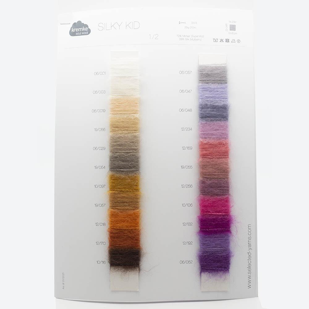 Kremke Soul Wool color charts