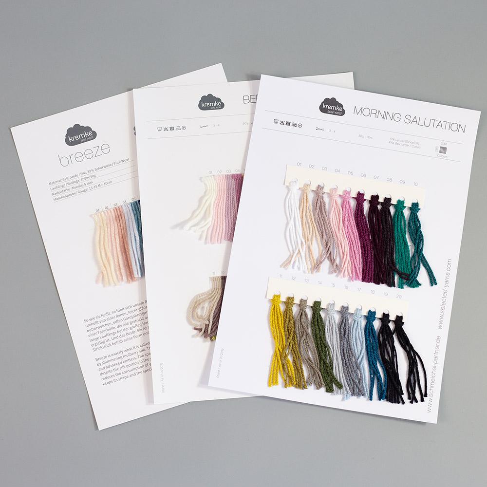 Kremke Soul Wool color charts