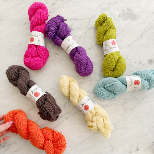 100x Semilla Melange + Sigurd Scarf zum selber stricken