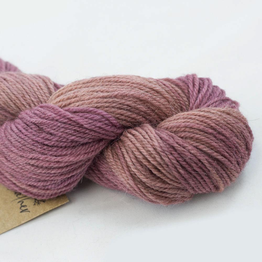 Alpaca Heather FARBverlauf handgefärbt