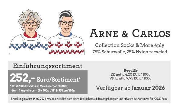 Socks and More Collection 60x100g