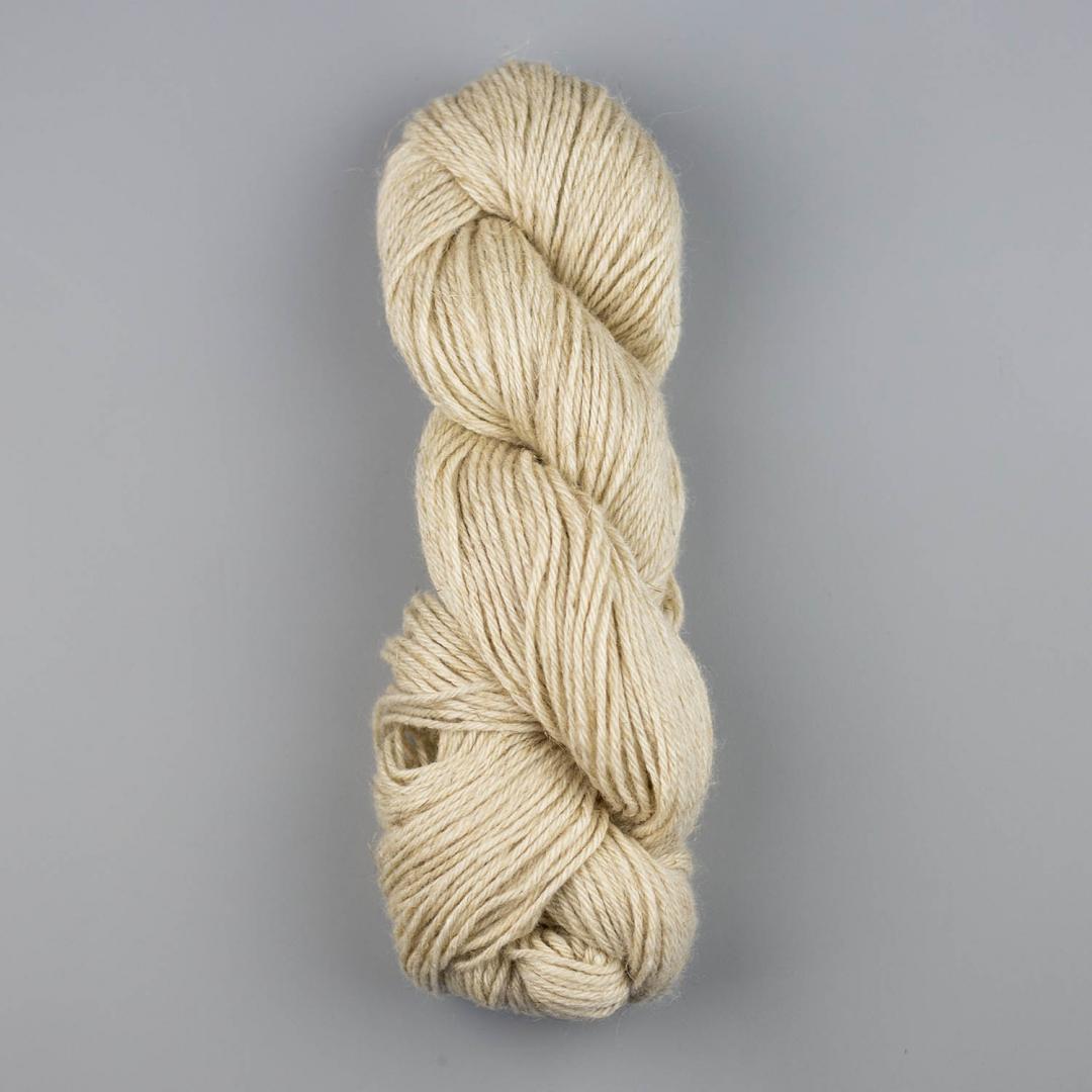 MISMI Schurwolle, Seide und Leinen ungefärbt