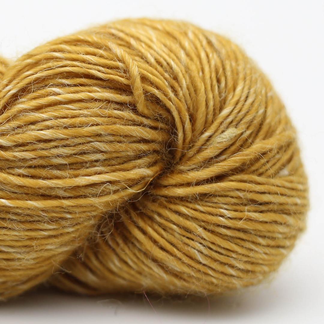 Merino Linen solid handgefärbt