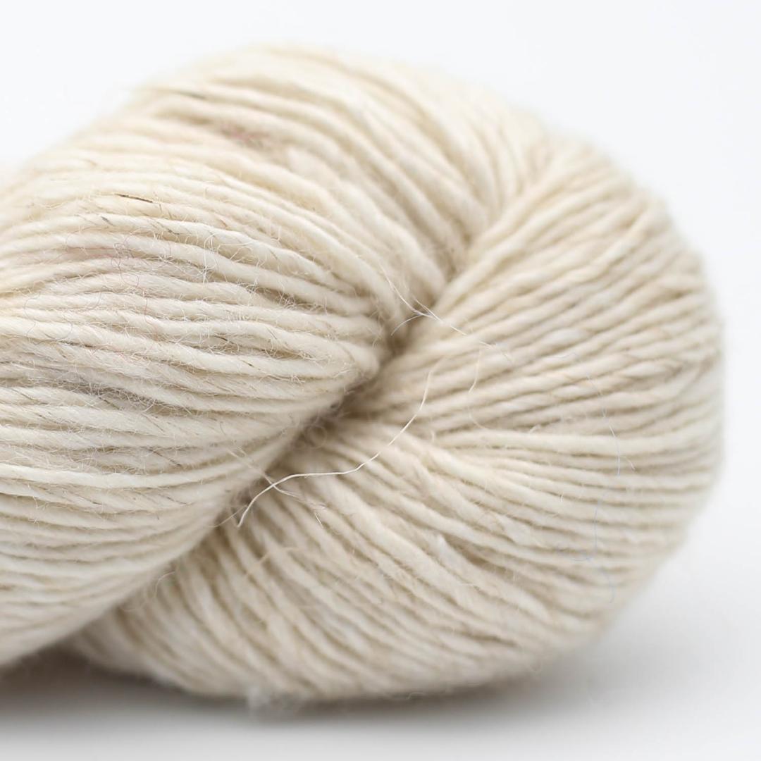 Merino Linen solid handgefärbt