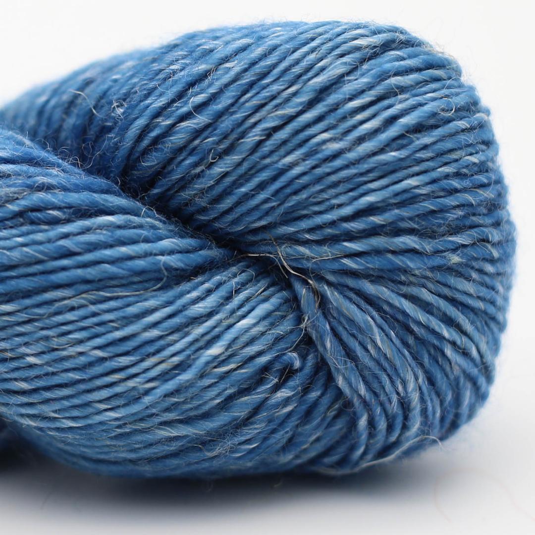 Merino Linen solid handgefärbt