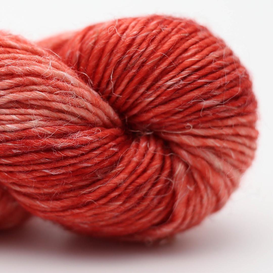 Merino Linen solid handgefärbt