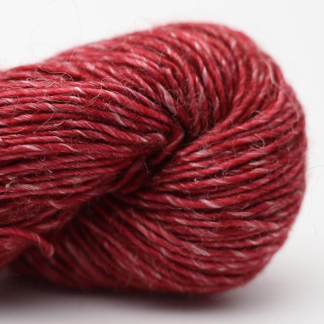 Merino Linen solid handgefärbt
