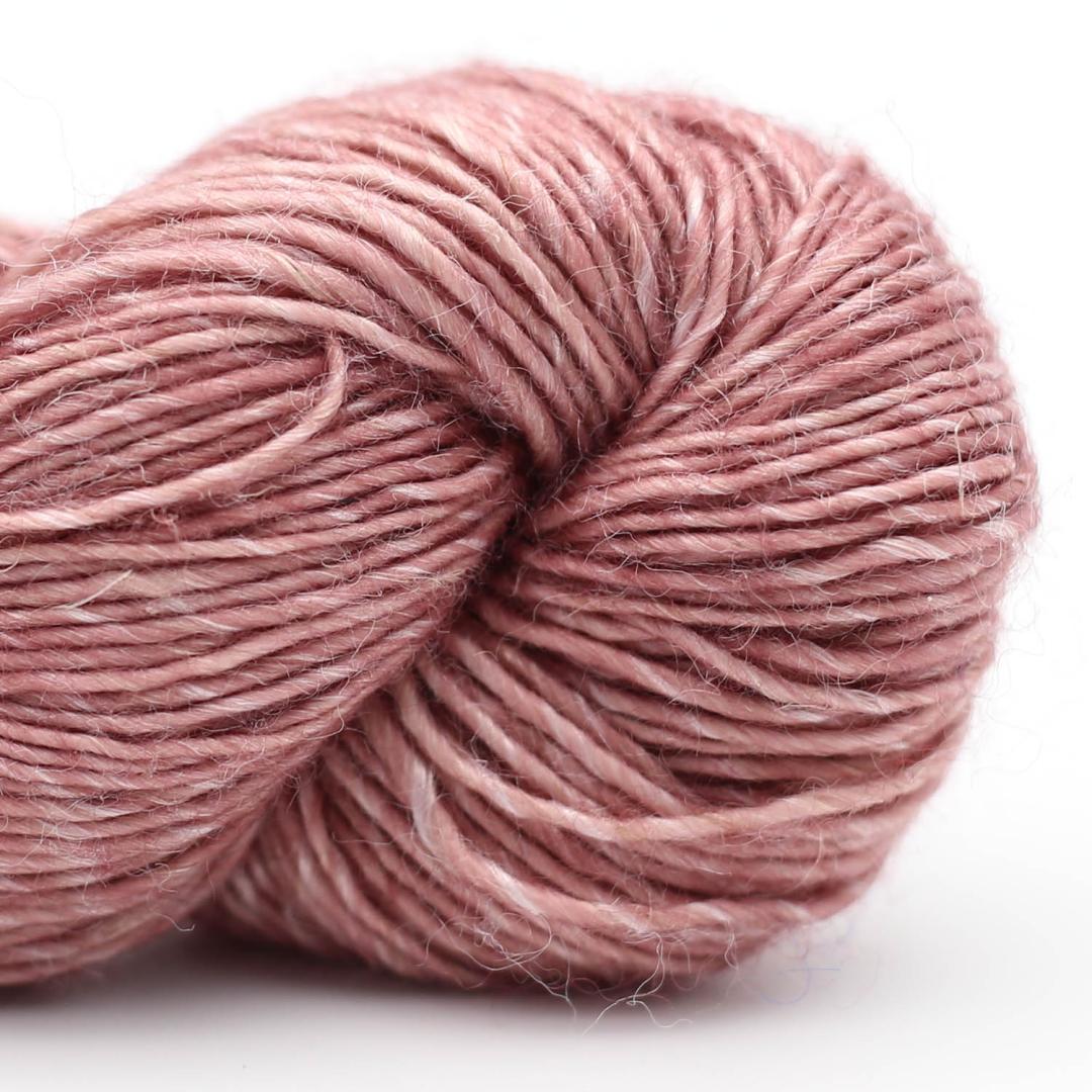 Merino Linen solid handgefärbt
