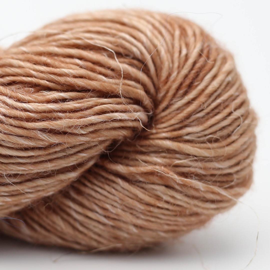 Merino Linen solid handgefärbt